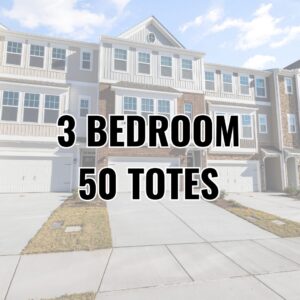 3 Bedroom (50 Totes)