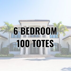 6+ Bedroom (100 Totes)
